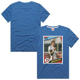 John Elway Denver Broncos Homage Unisex NFL Topps Trading Card Tri-Blend T-Shirt Royal | NFL