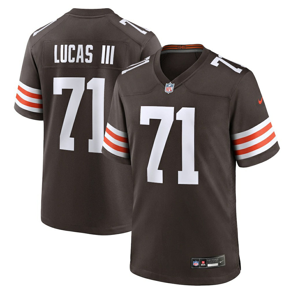 Cornelius Lucas Cleveland Browns Team Game Jersey Brown | Nike for Sale