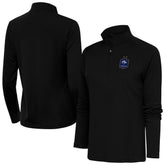 France National Team Antigua Women's Statement Half-Zip Pullover Black - FIFA World CUP