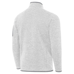 France National Team Antigua Elevate Quarter-Zip Pullover Heather Gray - FIFA World CUP