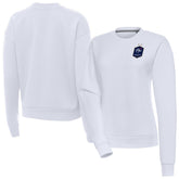 France National Team Antigua Women's Takeover Pullover Sweatshirt White - FIFA World CUP