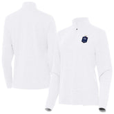 France National Team Antigua Women's Master Quarter-Zip Pullover White - FIFA World CUP