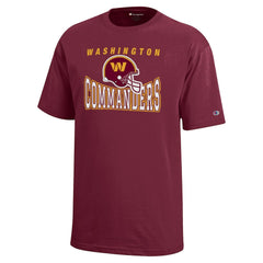 Washington Commanders Champion Youth Graphic T-Shirt Burgundy | NFL