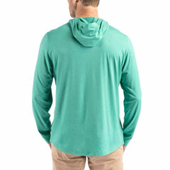 Seattle Seahawks Cutter & Buck Coastline Epic Comfort Eco Recycled Long Sleeve Hoodie T-Shirt Kelly Green | NFL
