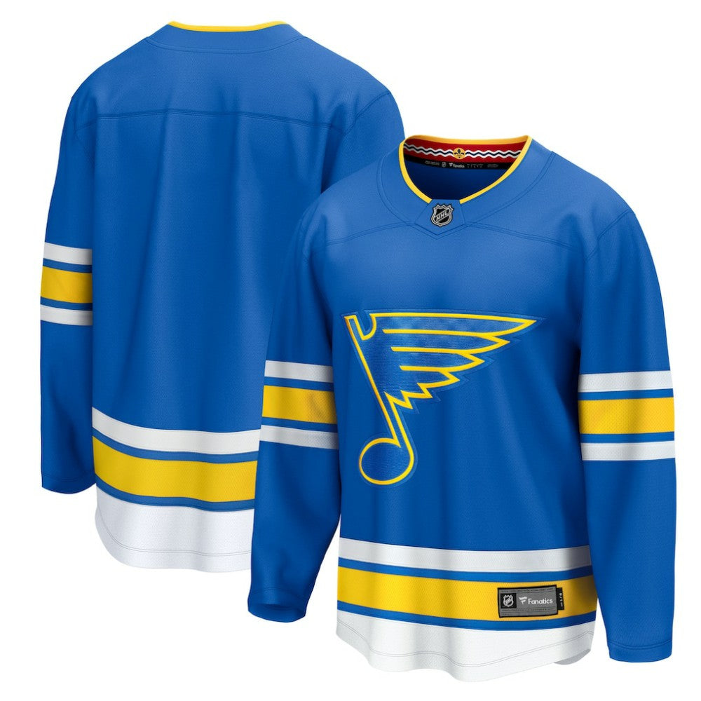 St. Louis Blues Fanatics Home Breakaway Jersey - Blue - NHL
