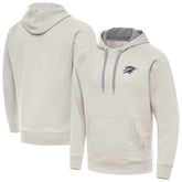 Oklahoma City Thunder Antigua Victory Pullover Hoodie Cream - NBA