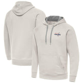 Washington Capitals Antigua Victory Pullover Hoodie - Cream - NHL