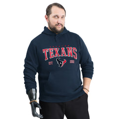 Houston Texans G-III Sports by Carl Banks Adaptive Team Spirit Graphic Fleece Pullover Hoodie Navy | NFL