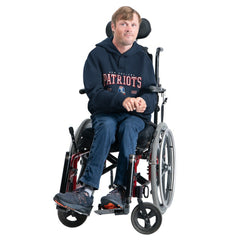 New England Patriots G-III Sports by Carl Banks Adaptive Team Spirit Graphic Fleece Pullover Hoodie Navy | NFL