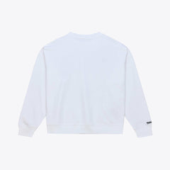 Los Angeles Lakers Women's Lightweight Block Letter Sweatshirt White - NBA