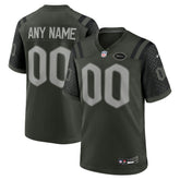 New York Jets 2025 Rivalries Collection Custom Game Jersey Gotham Green | Nike for Sale