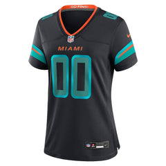 Miami Dolphins Women's 2025 Rivalries Collection Custom Game Jersey Pitch Blue | Nike for Sale