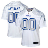 Buffalo Bills Youth 2025 Rivalries Collection Custom Game Jersey White | Nike for Sale