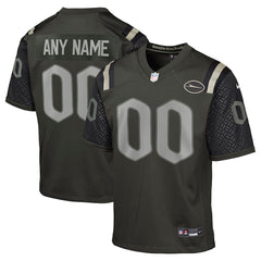 New York Jets Youth 2025 Rivalries Collection Custom Game Jersey Gotham Green | Nike for Sale