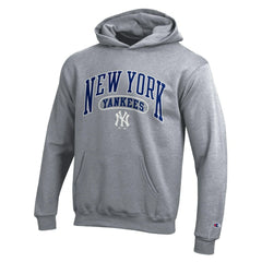 New York Yankees Champion Youth Powerblend Fleece Hoodie - MLB