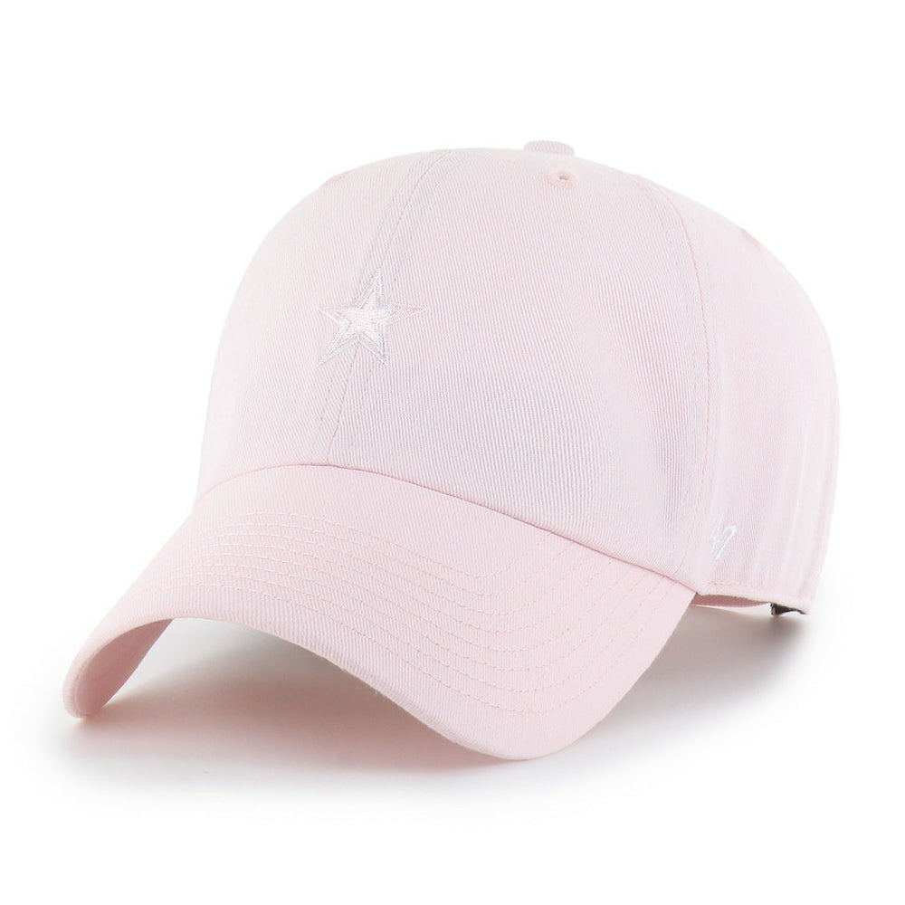 Dallas Cowboys '47 Women's Base Runner Ballpark Clean Up Adjustable Hat Light Pink | 47 brand