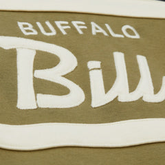 Buffalo Bills Vintage Logo Head Coach Hoodie Olive | Mitchell & Ness