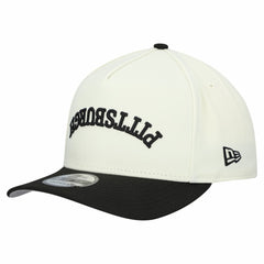 Pittsburgh Steelers New Era Upside Down 9FIFTY A-Frame Snapback Hat Cream | NFL