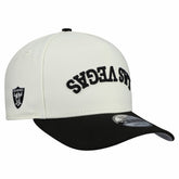 Las Vegas Raiders New Era Upside Down 9FIFTY A-Frame Snapback Hat Cream | NFL