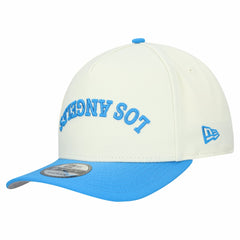 Los Angeles Chargers New Era Upside Down 9FIFTY A-Frame Snapback Hat Cream | NFL