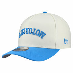 Detroit Lions New Era Upside Down 9FIFTY A-Frame Snapback Hat Cream | NFL