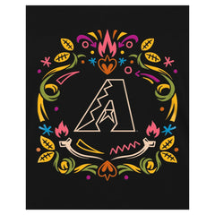Arizona Diamondbacks New Era Women's Día de los Muertos V-Neck T-Shirt - MLB