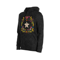 Houston Astros New Era Women's Día de Muertos Mineral Wash Hoodie Sweatshirt - MLB