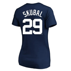 Tarik Skubal Detroit Tigers Profile Women's Plus Size Name & Number V-Neck T-Shirt - MLB