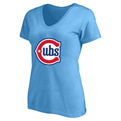 Pete Crow-Armstrong Chicago Cubs Profile Women's Plus Size Name & Number V-Neck T-Shirt - MLB