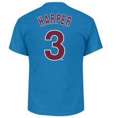 Bryce Harper Philadelphia Phillies Profile Big & Tall Player Name & Number T-Shirt - MLB