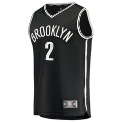 Daniel Wolf Brooklyn Nets Fast Break Replica Jersey Black Icon Edition - NBA