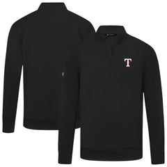 Texas Rangers Levelwear Upright Insignia Tri-Blend Quarter-Zip Pullover - MLB