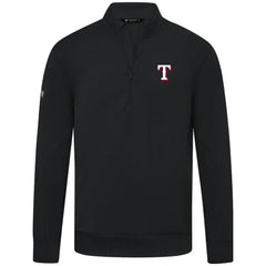 Texas Rangers Levelwear Upright Insignia Tri-Blend Quarter-Zip Pullover - MLB