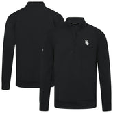 Chicago White Sox Levelwear Upright Insignia Tri-Blend Quarter-Zip Pullover - MLB