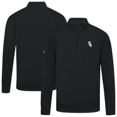 Chicago White Sox Levelwear Upright Insignia Tri-Blend Quarter-Zip Pullover - MLB
