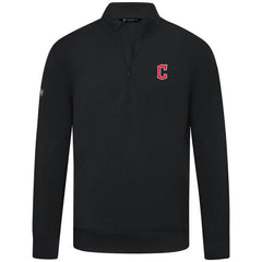 Cleveland Guardians Levelwear Upright Insignia Tri-Blend Quarter-Zip Pullover - MLB