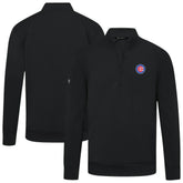 Chicago Cubs Levelwear Upright Insignia Tri-Blend Quarter-Zip Pullover - MLB