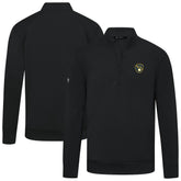 Milwaukee Brewers Levelwear Upright Insignia Tri-Blend Quarter-Zip Pullover - MLB