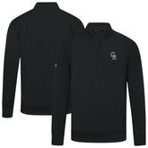 Colorado Rockies Levelwear Upright Insignia Tri-Blend Quarter-Zip Pullover - MLB
