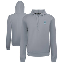 Seattle Mariners Levelwear Technic Insignia Quarter-Zip Hoodie - MLB