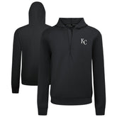 Kansas City Royals Levelwear Technic Insignia Quarter-Zip Hoodie - MLB