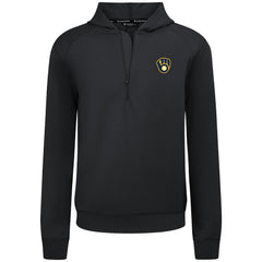 Milwaukee Brewers Levelwear Technic Insignia Quarter-Zip Hoodie - MLB