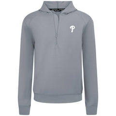 Philadelphia Phillies Levelwear Technic Insignia Quarter-Zip Hoodie - MLB
