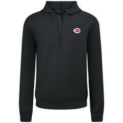 Cincinnati Reds Levelwear Technic Insignia Quarter-Zip Hoodie - MLB