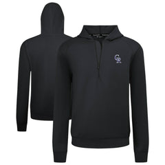 Colorado Rockies Levelwear Technic Insignia Quarter-Zip Hoodie - MLB