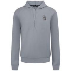San Diego Padres Levelwear Technic Insignia Quarter-Zip Hoodie - MLB