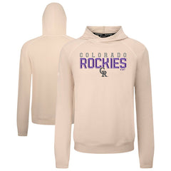 Colorado Rockies Levelwear Mandate Carve Tri-Blend Hoodie - MLB