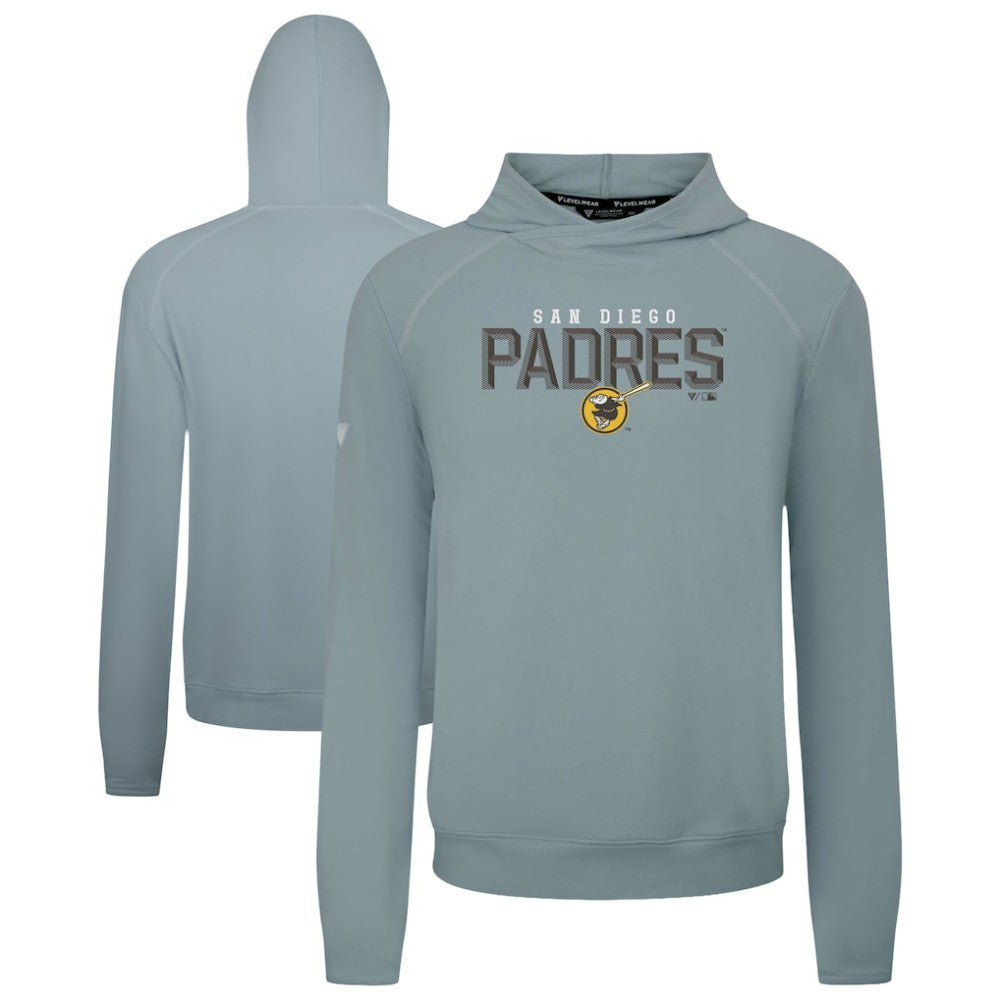 San Diego Padres Levelwear Mandate Carve Tri-Blend Hoodie - MLB