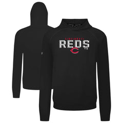 Cincinnati Reds Levelwear Mandate Carve Tri-Blend Hoodie - MLB