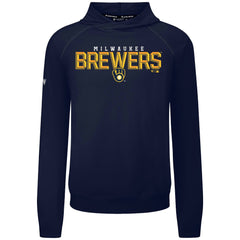 Milwaukee Brewers Levelwear Mandate Carve Tri-Blend Hoodie - MLB
